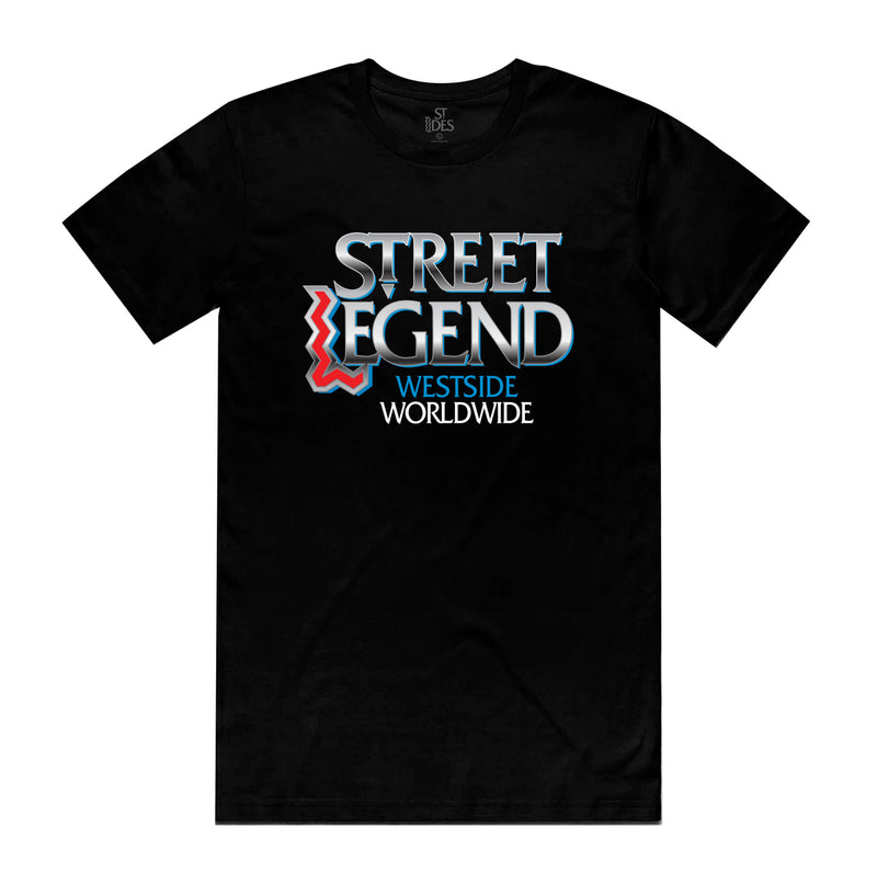 Jay Worthy x ST IDES Street Legend 94 T-Shirt - Black