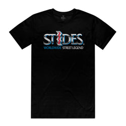 Jay Worthy x ST IDES Street Legend Crooked I T-Shirt - Black