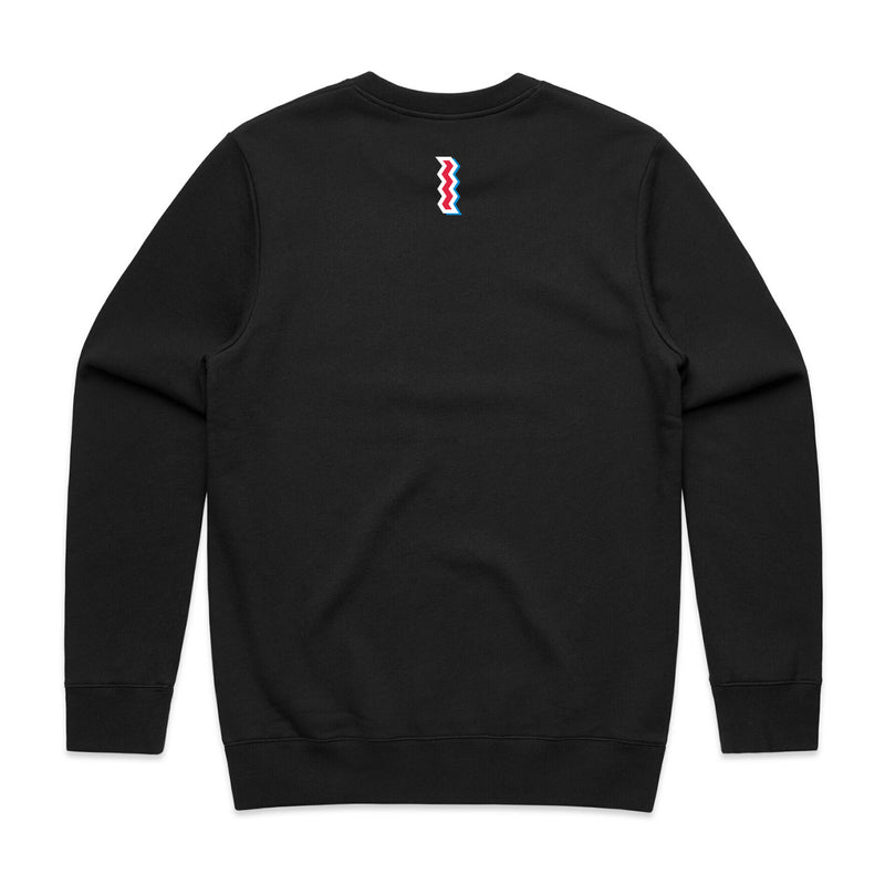 JKWON Crewneck Sweater - Black