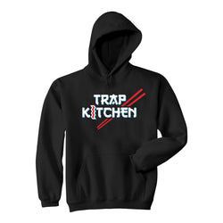Trap Kitchen Chopsticks Hoodie - Black